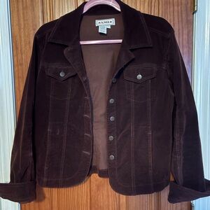 Ami Brown corduroy Jean Jacket